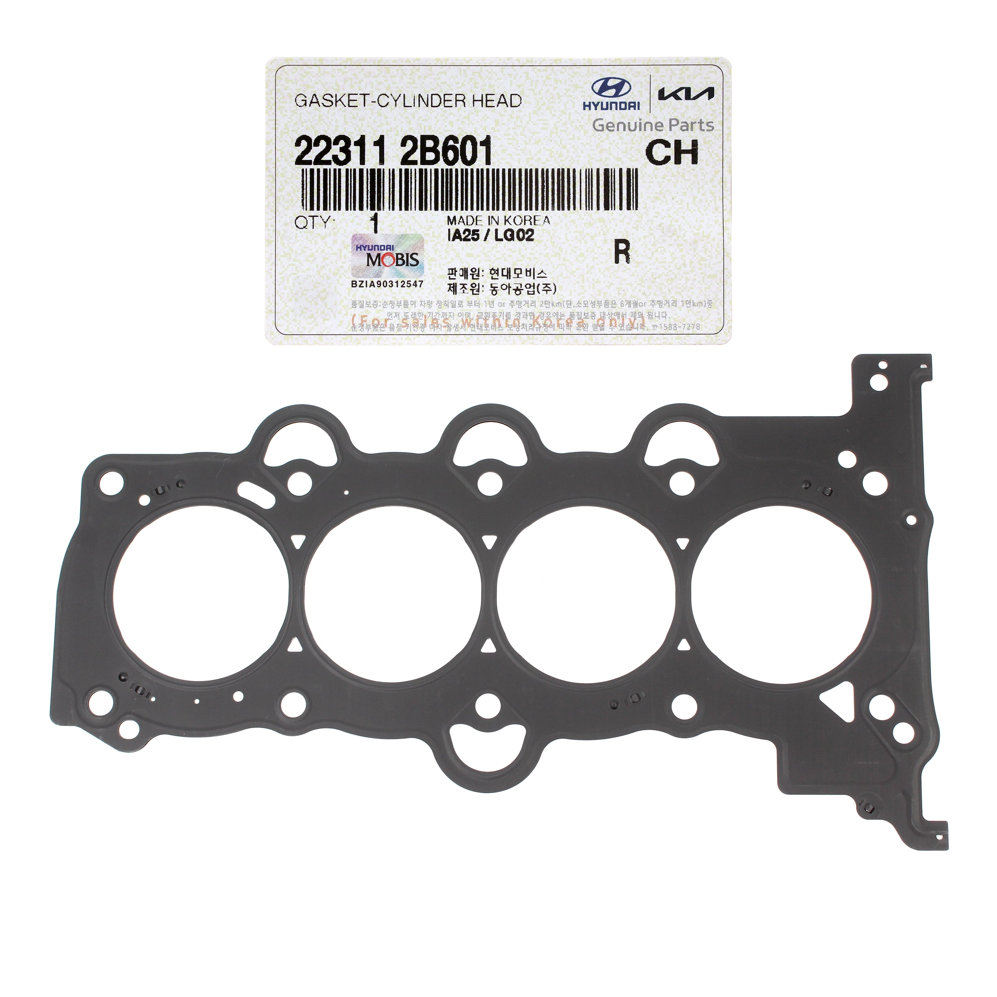 Hyundai / Kia 1.6 Benzinli G4FC-G4FG Silindir Kapak Contası Orijinal MOBIS (22311-2B601)