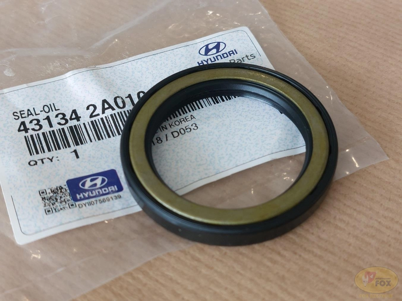 Orijinal Mobis Hyundai Kia 7 İleri DCT Şanzıman Giriş Mili Yağ Keçesi (OEM: 43134-2A011)