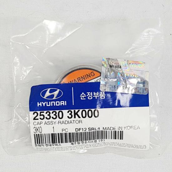 Orijinal Mobis Hyundai Accent Era Blue i20 Tucson / Kia Rio Ceed Sportage Radyatör Kapağı 1.1 Bar (OEM: 25330-3K000)